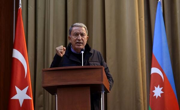 Hulusi Akar Bakıdan mesaj verdi: Yeni mübarizə başladı